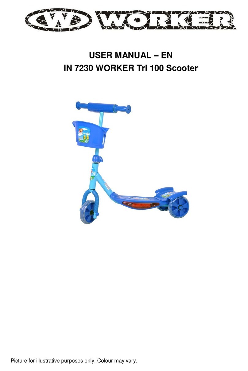 Insportline IN 7230 worker tri 100 User manual