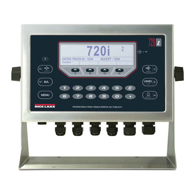 Rice Lake 720i installation manual