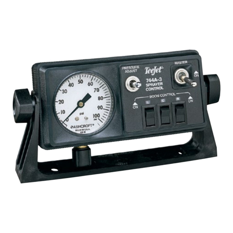 TeeJet 744A user manual