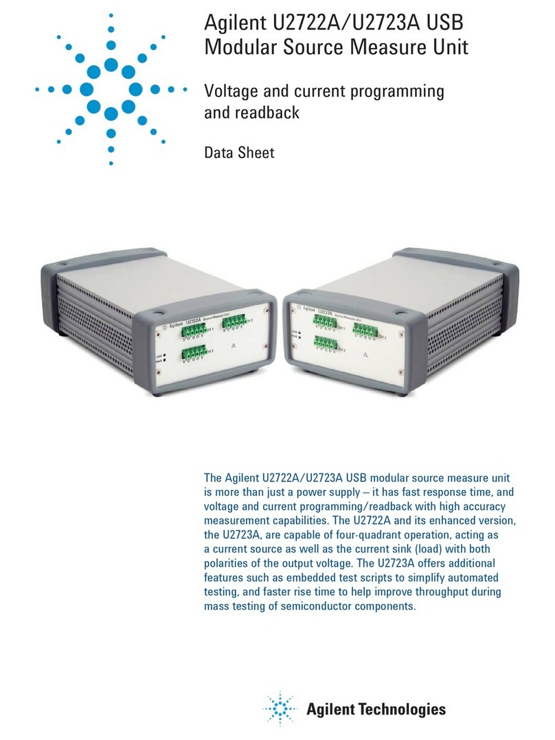 Agilent Technologies U2722A User manual