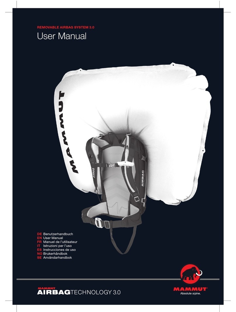 Mammut Airbag Technology 3.0 user manual