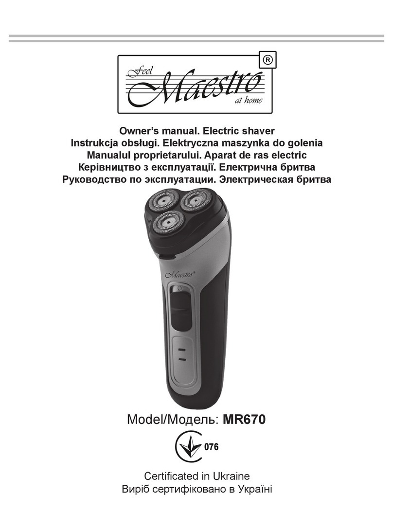 Feel-Maestro MR670 owner's manual