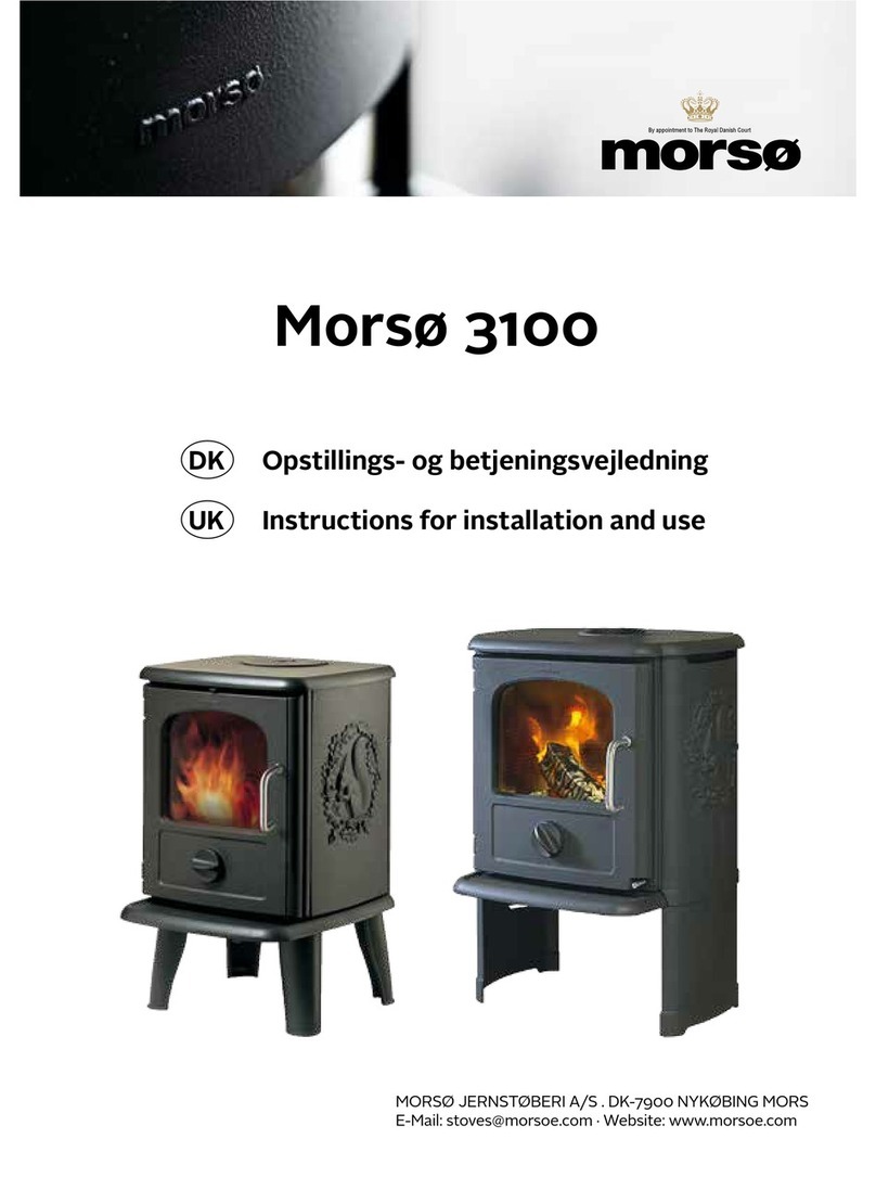 Morso 3100 Series User manual