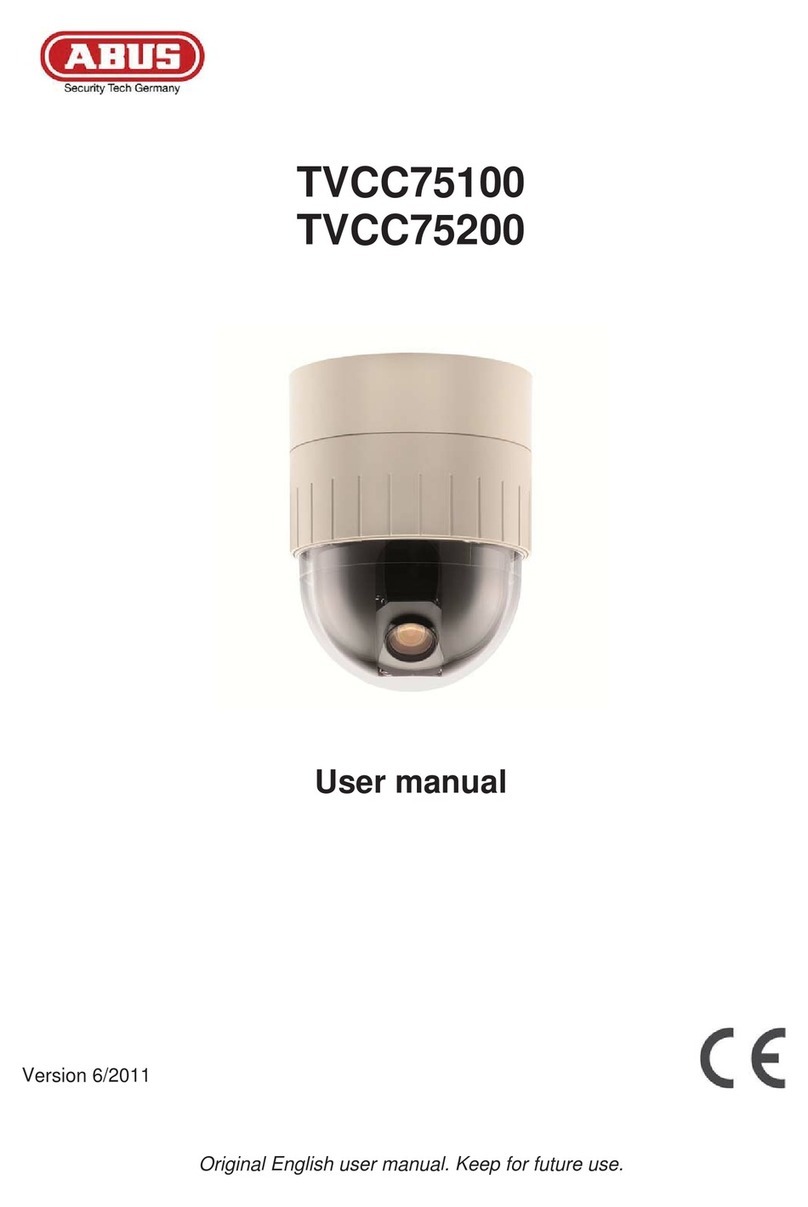 Abus TVCC75100 User manual