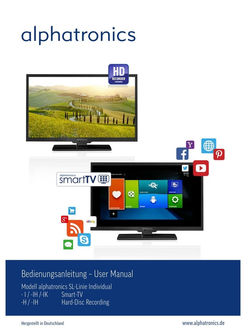 alphatronics SL series user manual