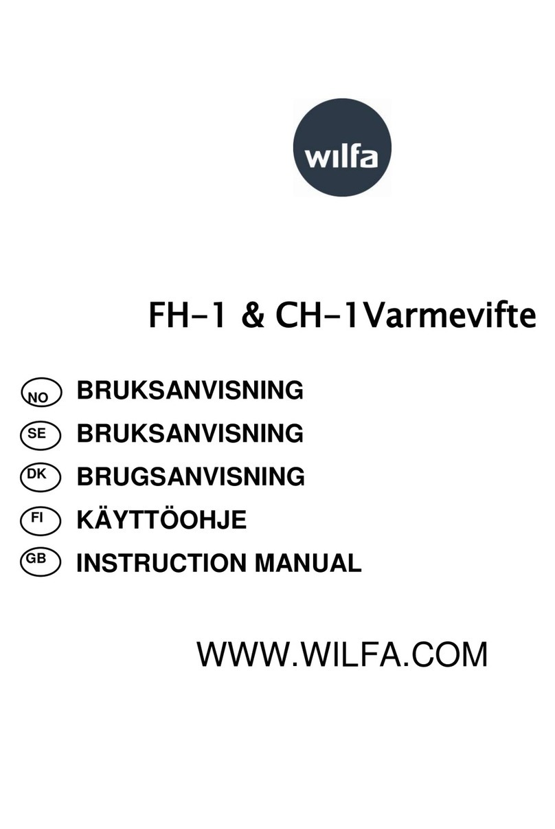 Wilfa FH-1 instruction manual