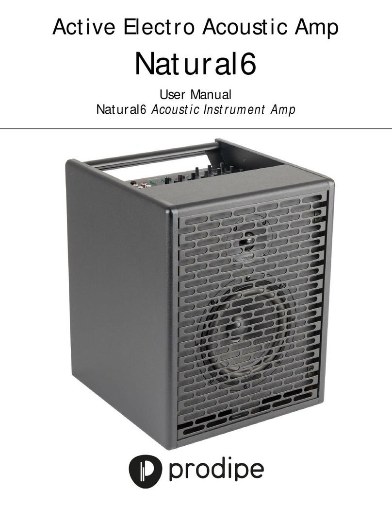 Prodipe Natural6 User manual