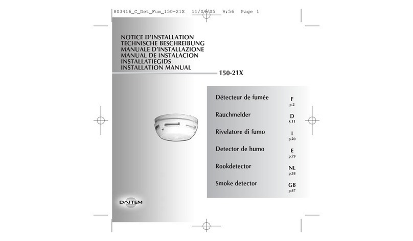 DAITEM 150-21X installation manual