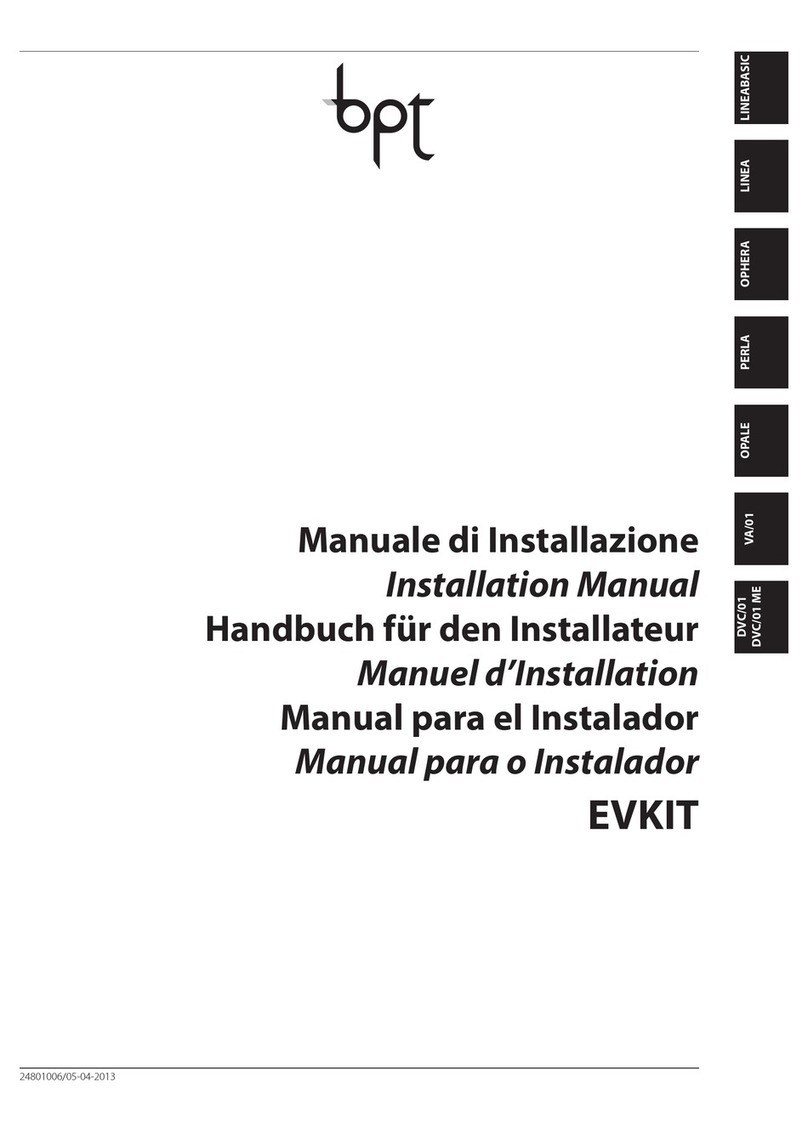 Bpt EVKIT User manual