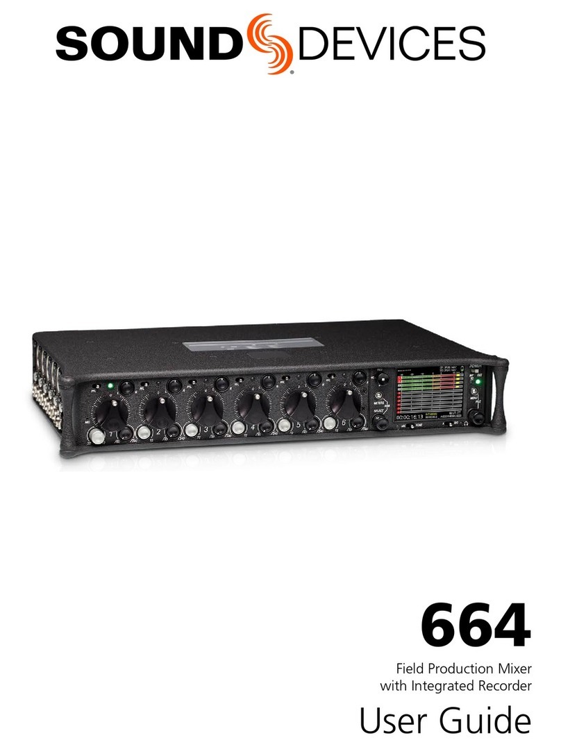 Sound Devices 664 user guide