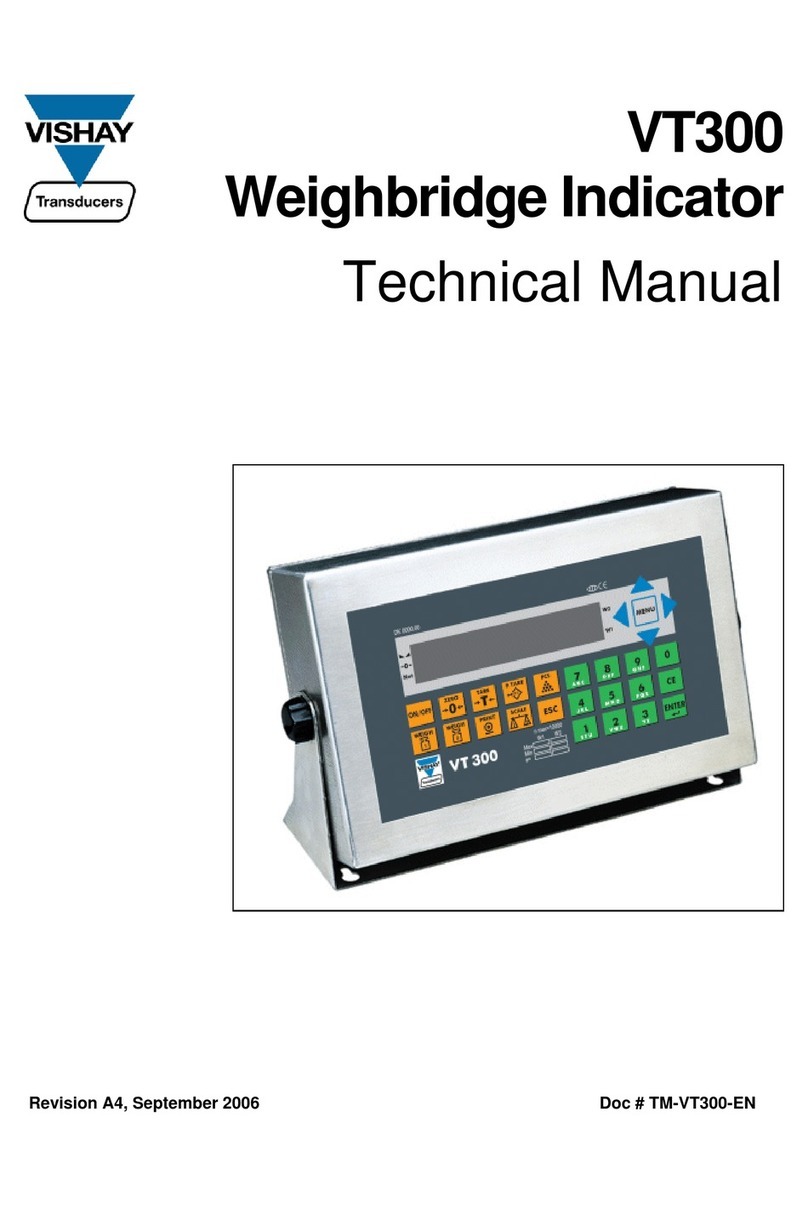 Vishay VT300 Technical manual Vishay VT300 Technical manual