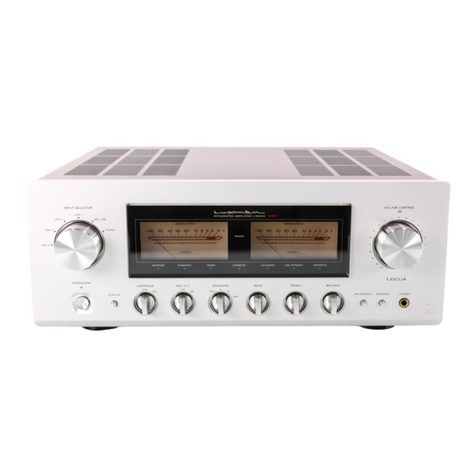 Luxman L-550AXII owner's manual