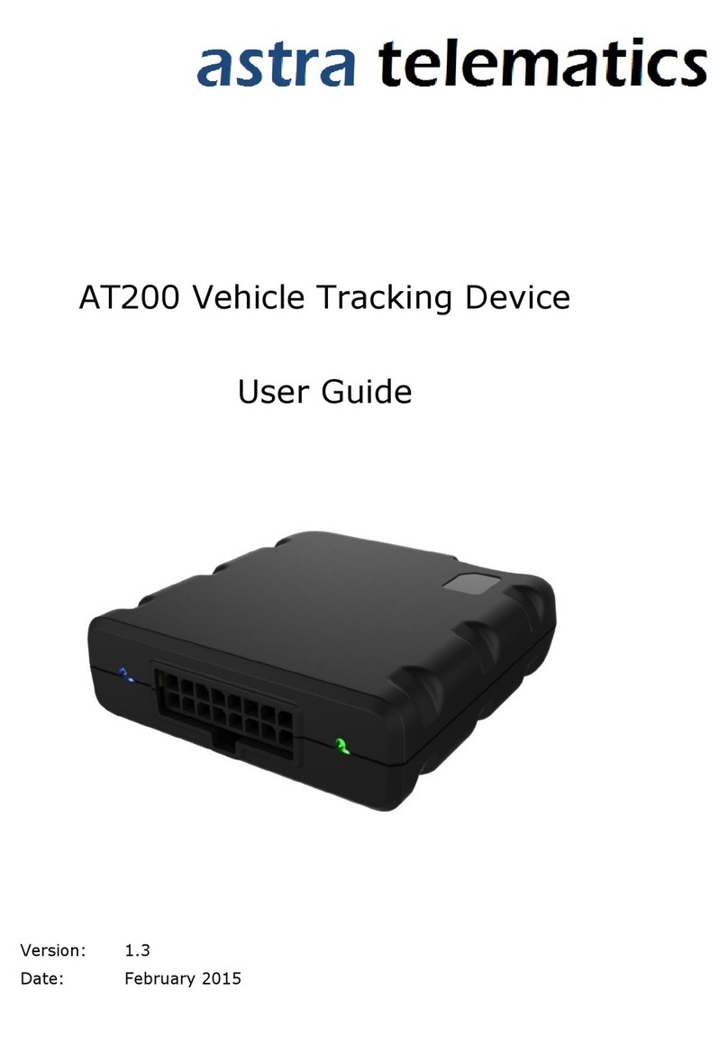 astra telematics AT200 user guide