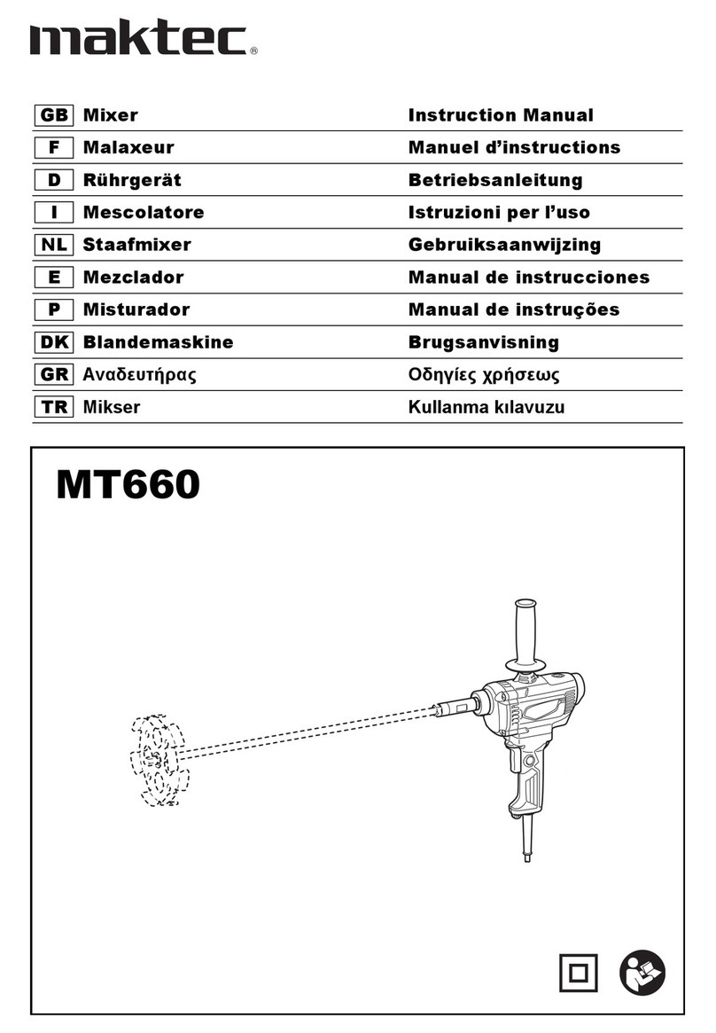 Maktec MT660 instruction manual