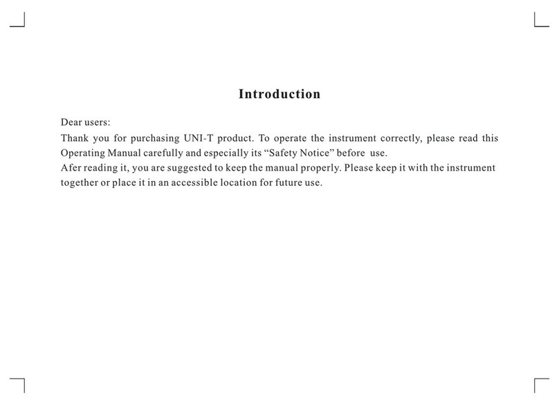 Unit utd2000 User manual