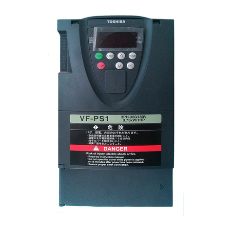 Toshiba TOSVERT VF-PS1 User manual