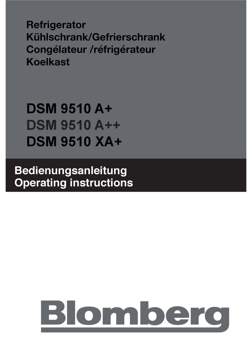Blomberg DSM 9510 A+ User manual