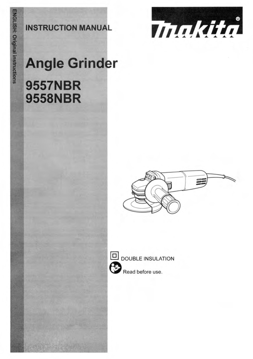 Makita 9557NBR instruction manual