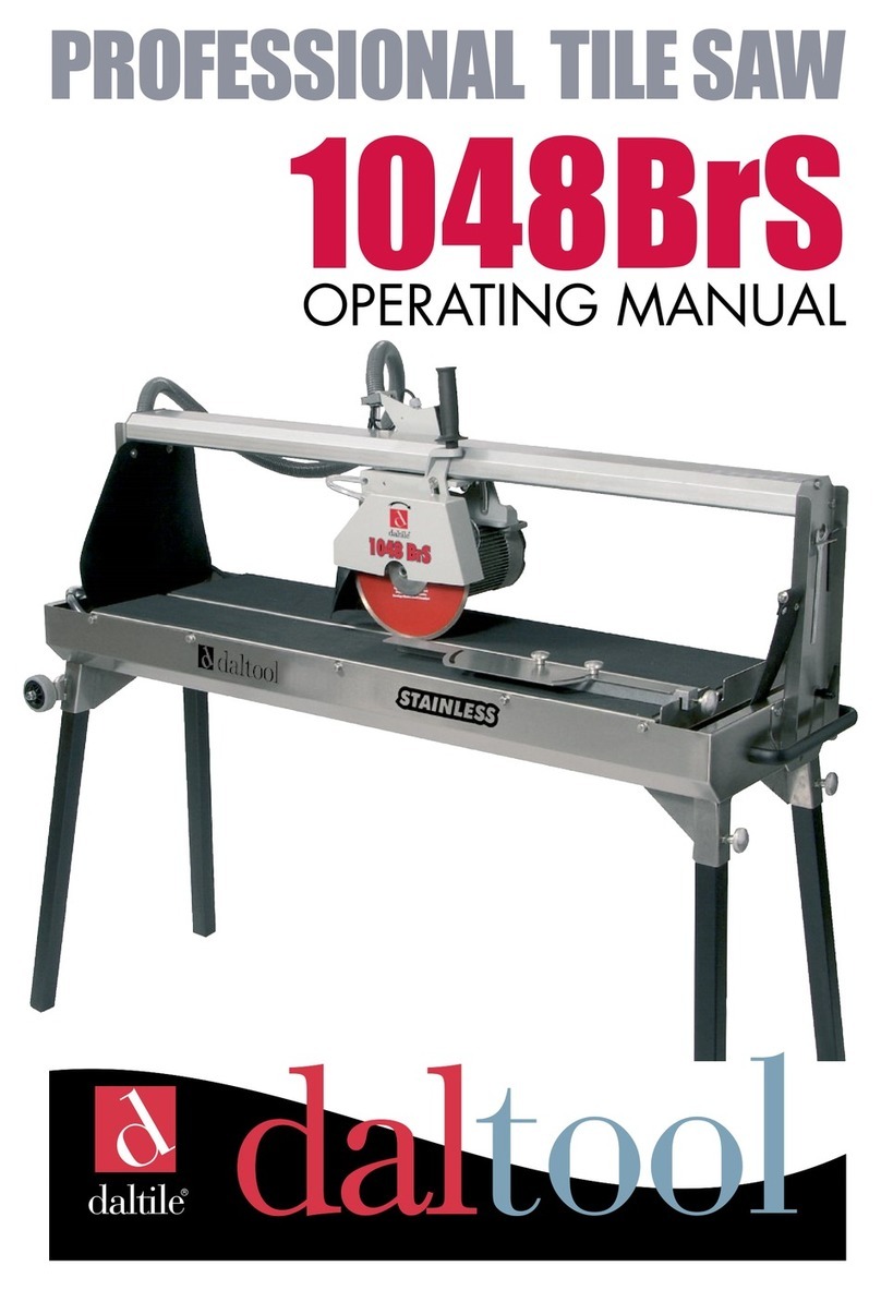 daltile 1048BRS operating manual