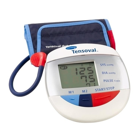 Hartmann Tensoval User manual