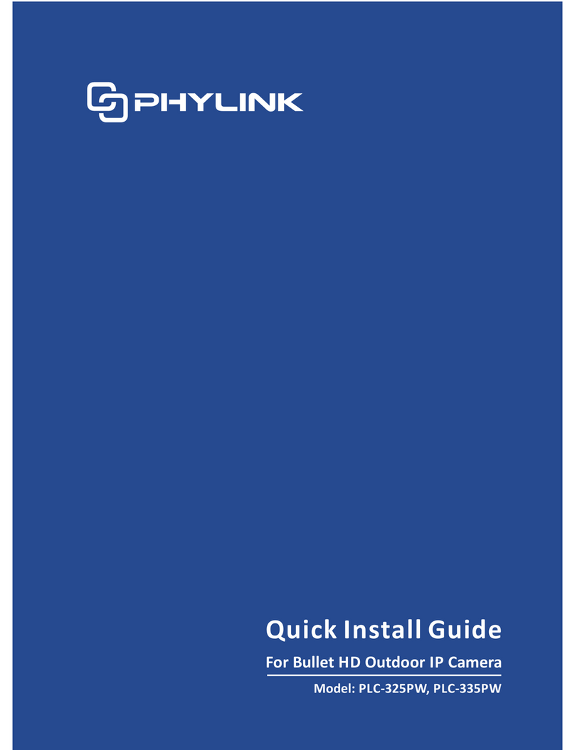 Phylink PLC-325PW Bullet HD User manual Phylink PLC-325PW Bullet HD User manual