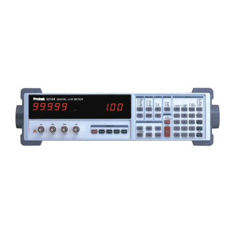 PRO-TEK 9216A User manual PRO-TEK 9216A User manual