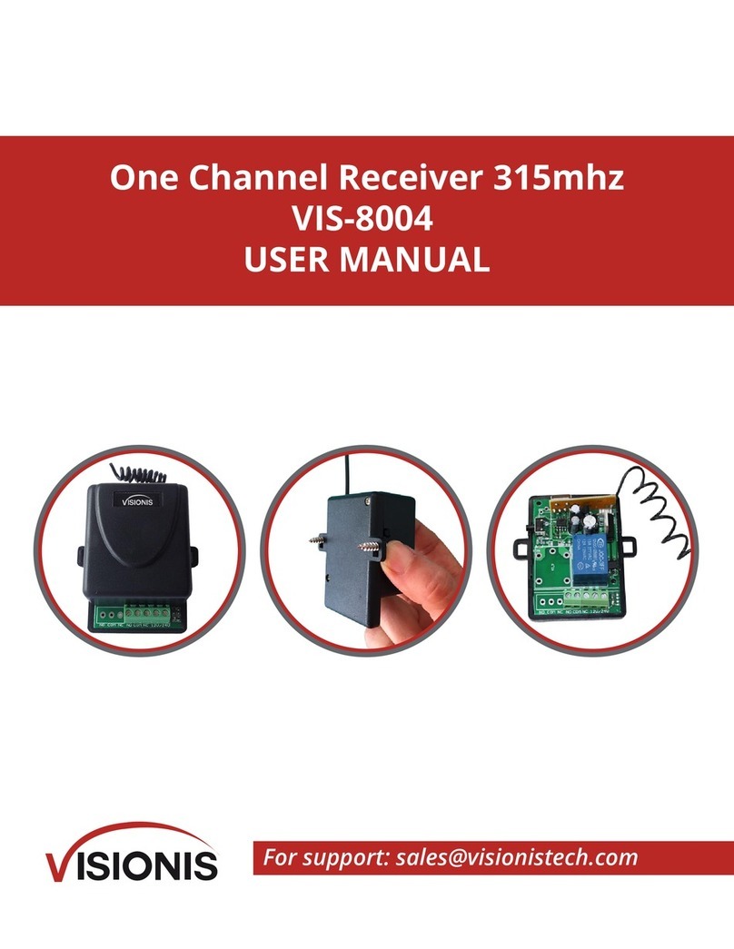 Visionis VIS-8004 User manual