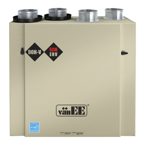 vanEE 90H-V ECM HRV user guide