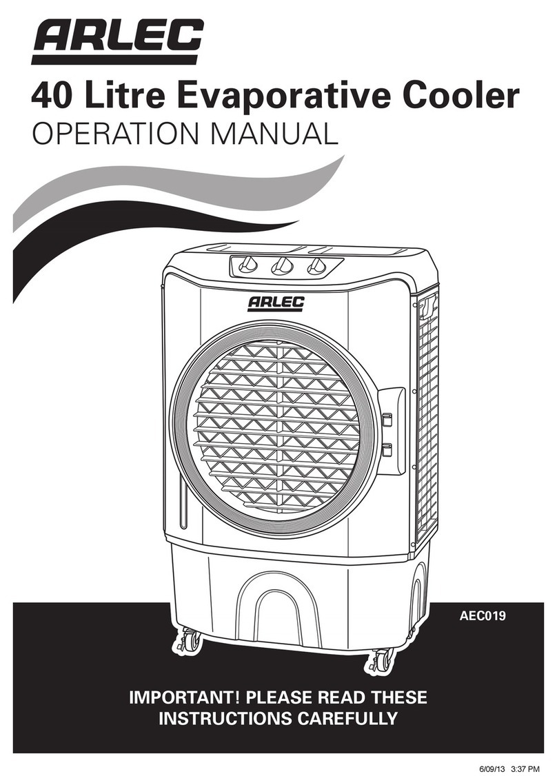 Arlec AEC019 Operation manual