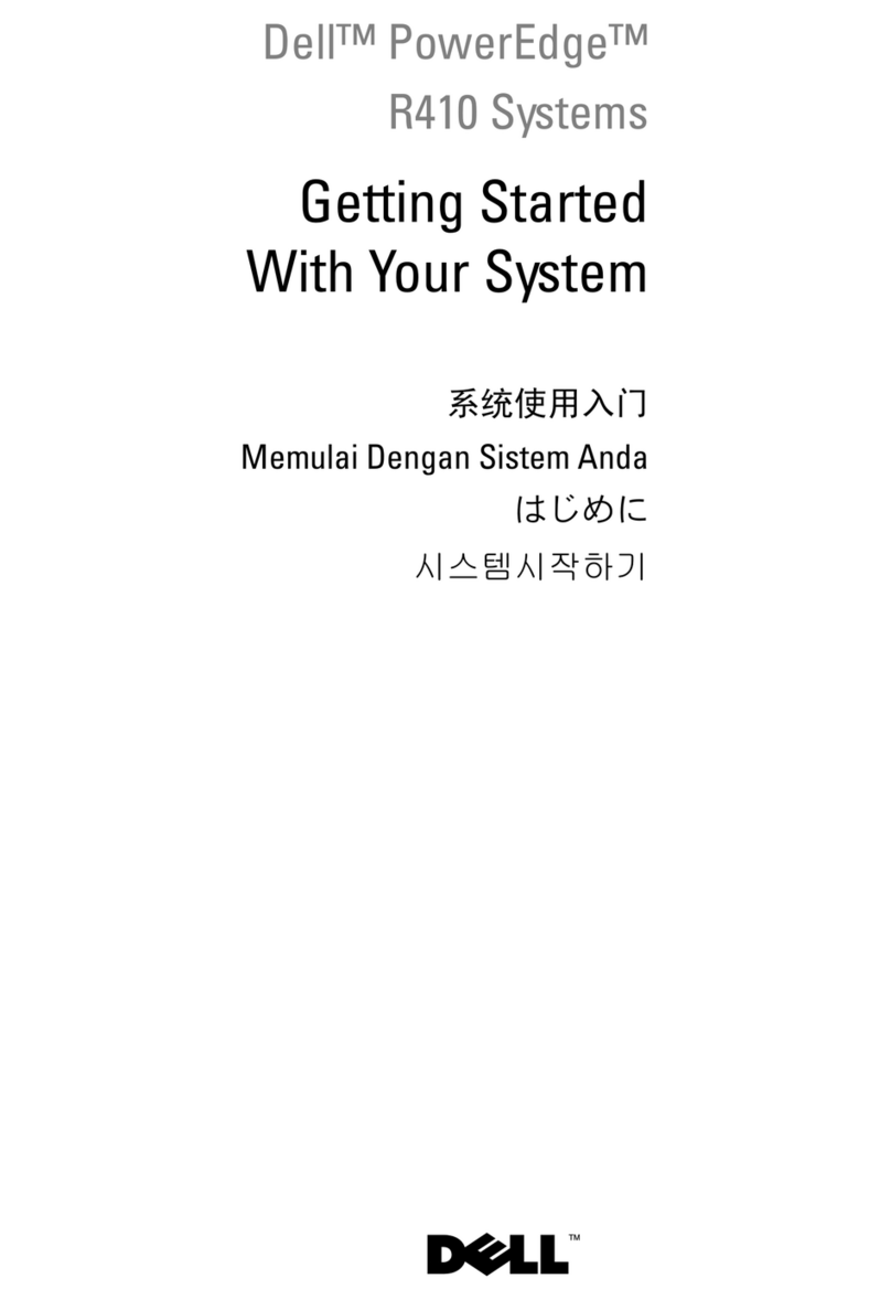 Dell PowerEdge R410 User manual Dell PowerEdge R410 User manual