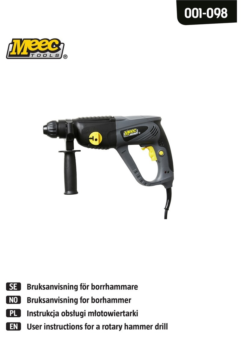 Meec tools 001-098 User manual