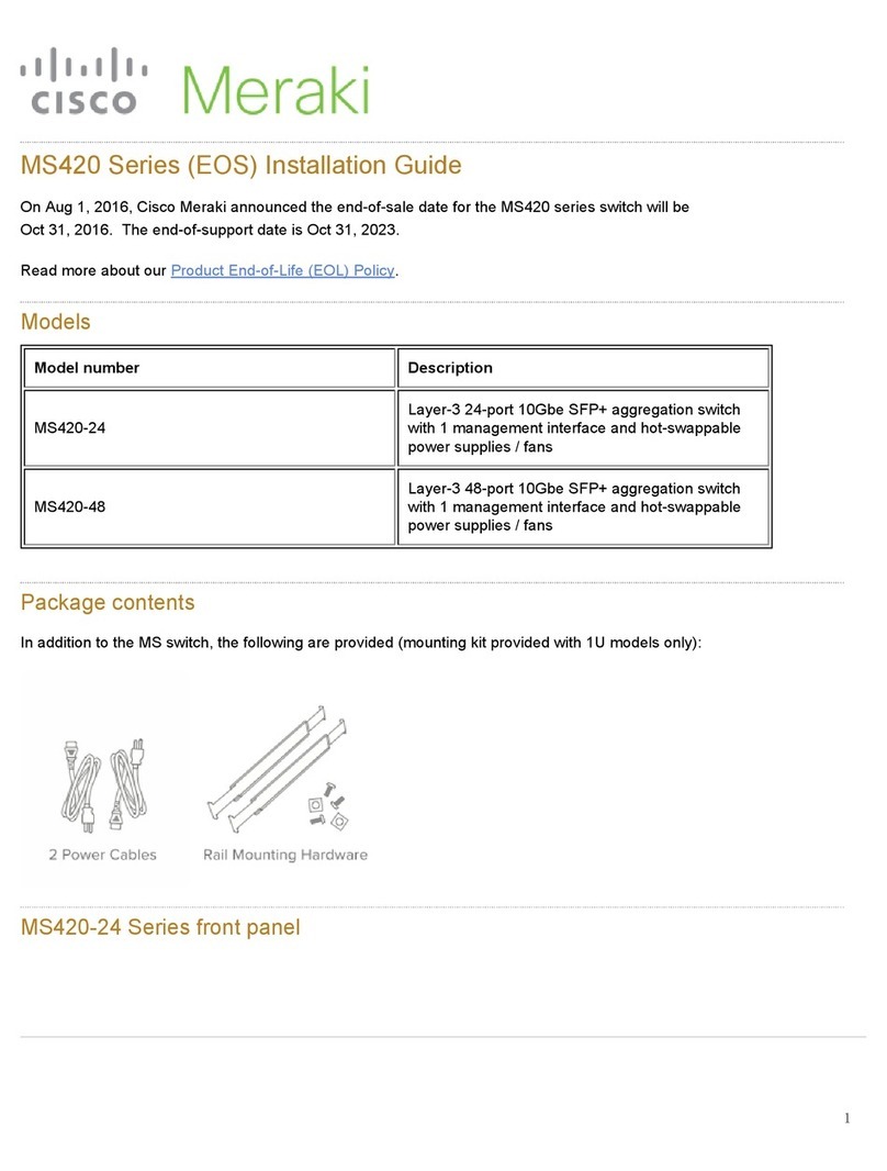 Cisco MS420-24 User manual
