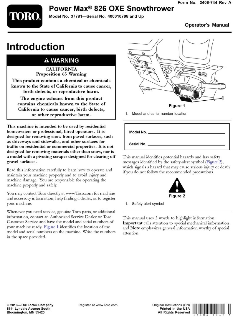 Toro 37781 Operator's manual