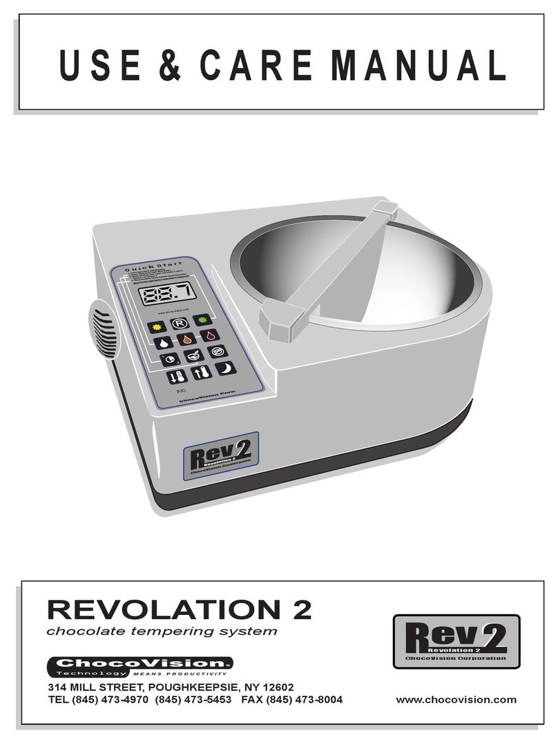 ChocoVision revolation 2 Use & care manual