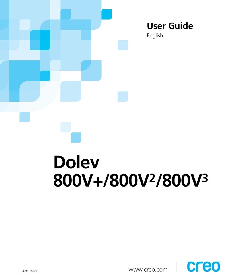 Creo Dolev 800V2 user guide