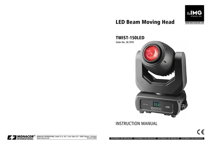 IMG STAGE LINE TWIST-150LED User manual