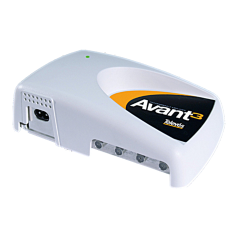 Televes AVANT 3 5327 User manual Televes AVANT 3 5327 User manual