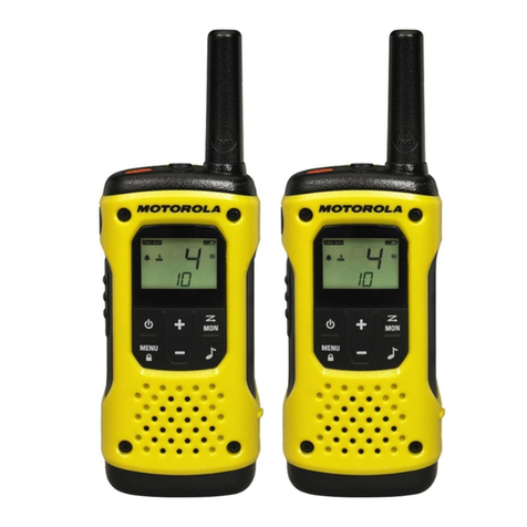 Motorola TLKR T92 H2O User manual