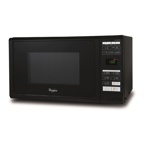 Whirlpool MWF 863 owner's manual
