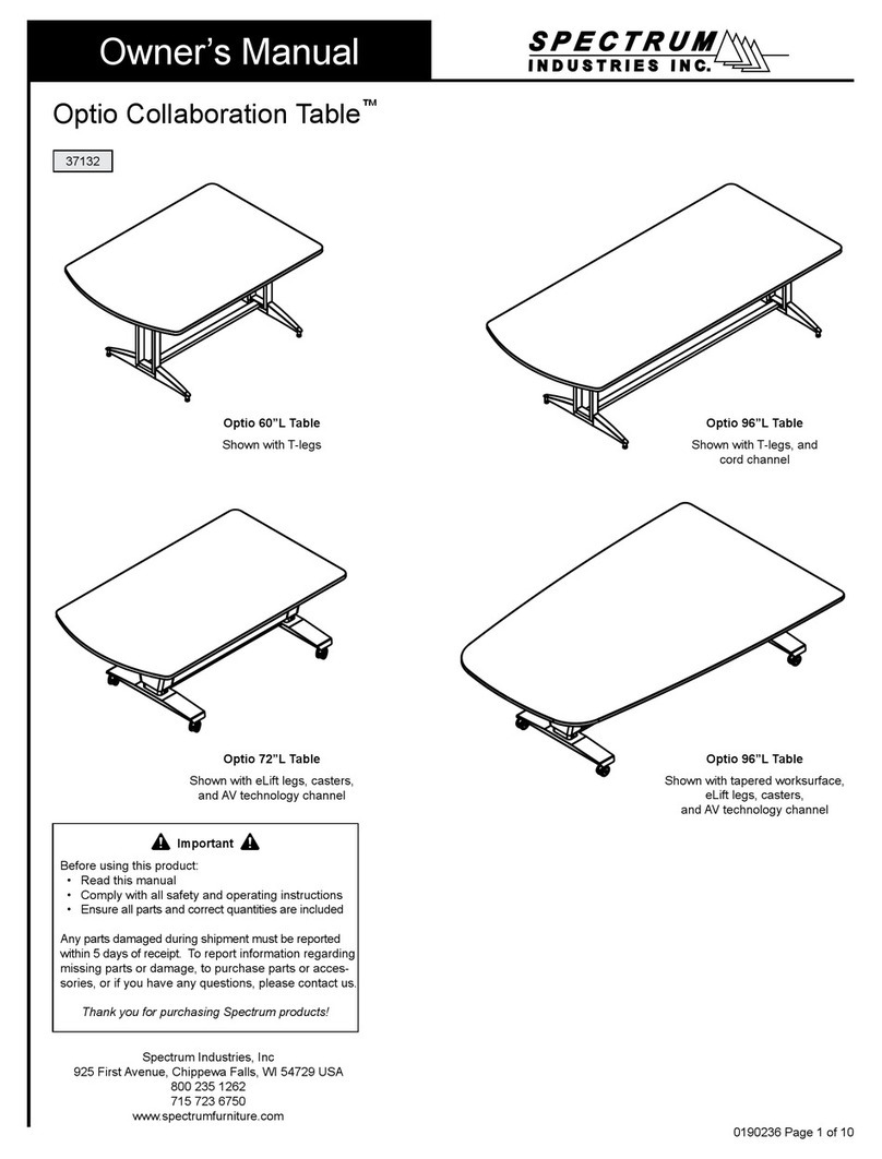 Spectrum Optio series User manual