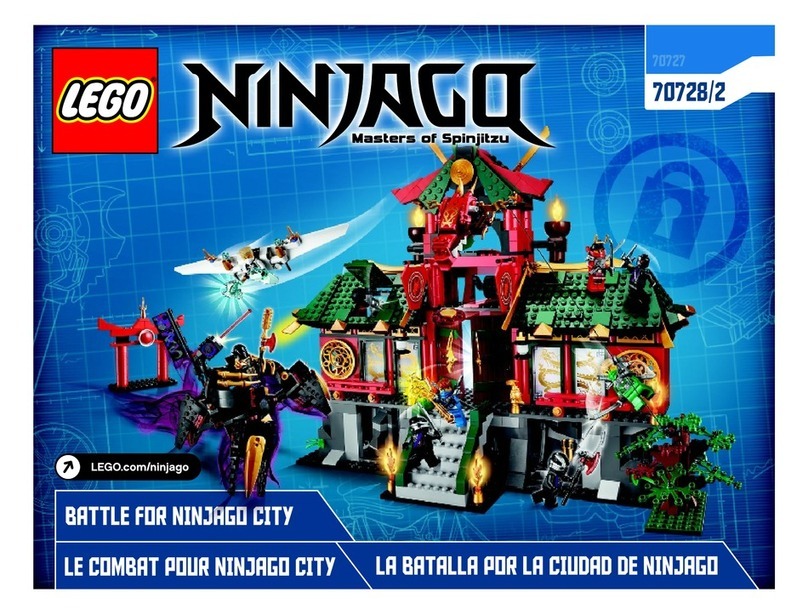 LEGO NINJAGO 70728/2 Instruction Manual