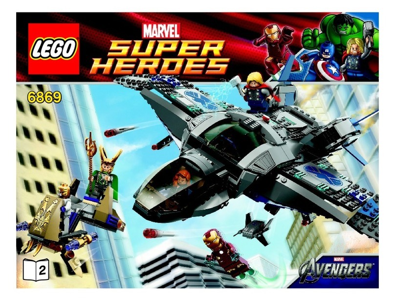LEGO SUPER HEROES 6869 Instruction Manual
