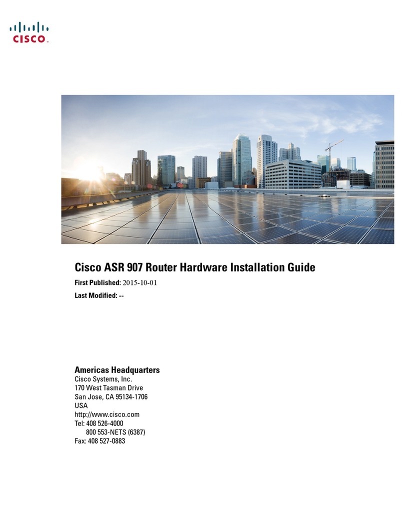 Cisco ASR 907 Manual