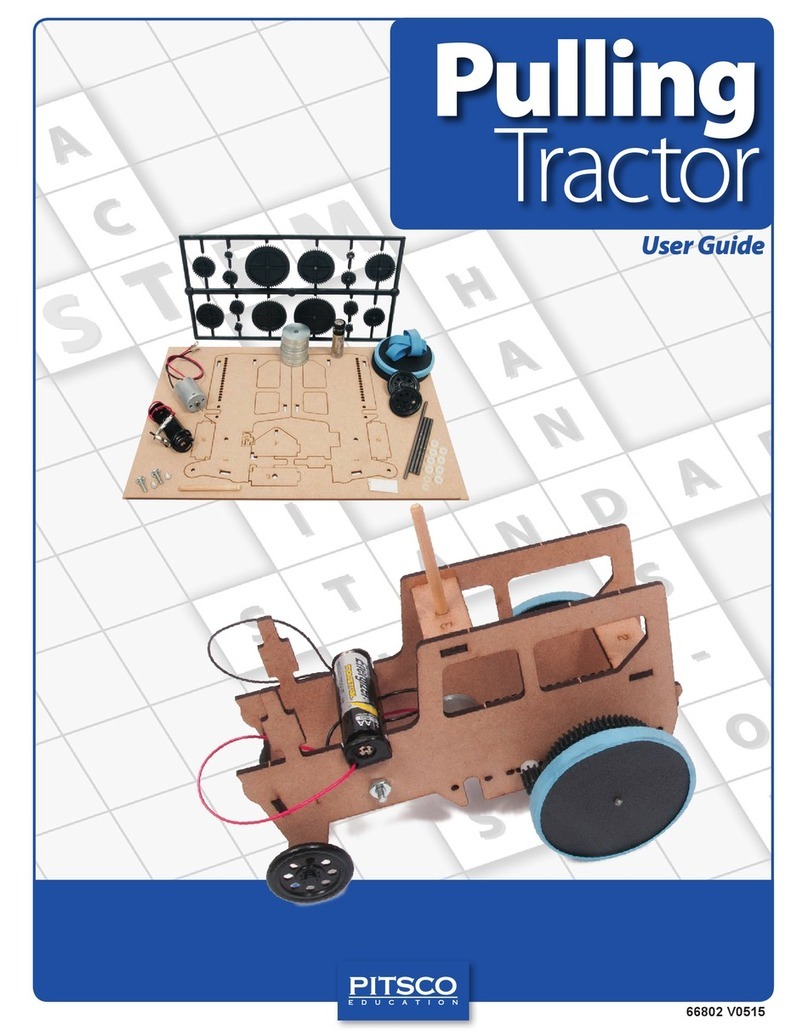 pitsco Pulling Tractor User manual