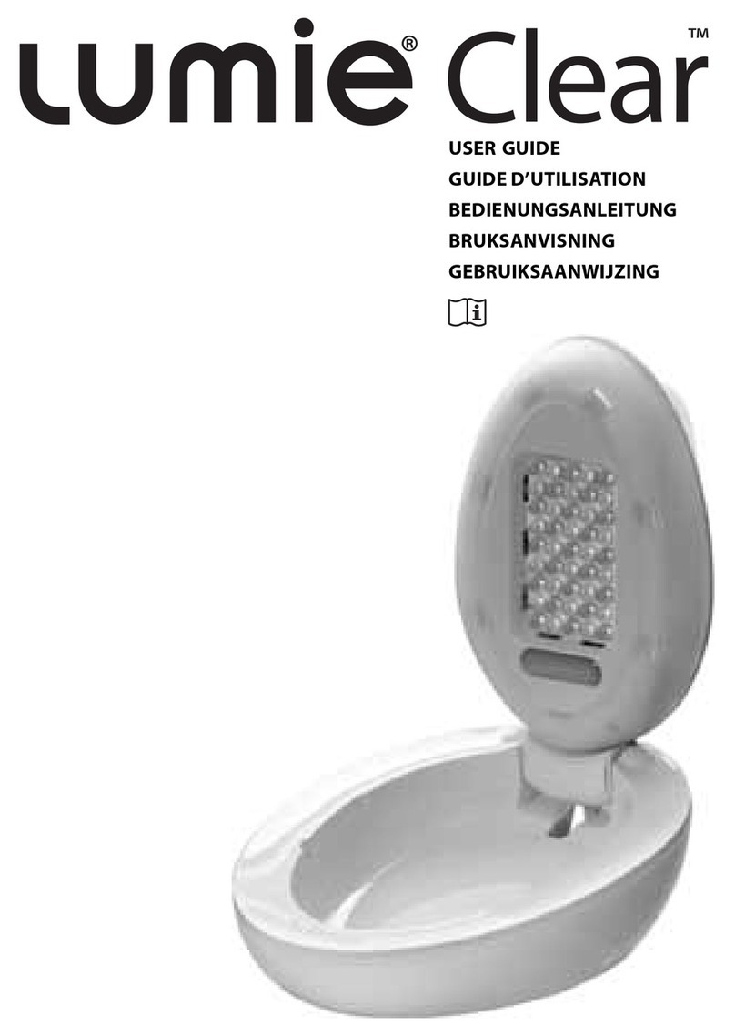 Lumie Clear user guide