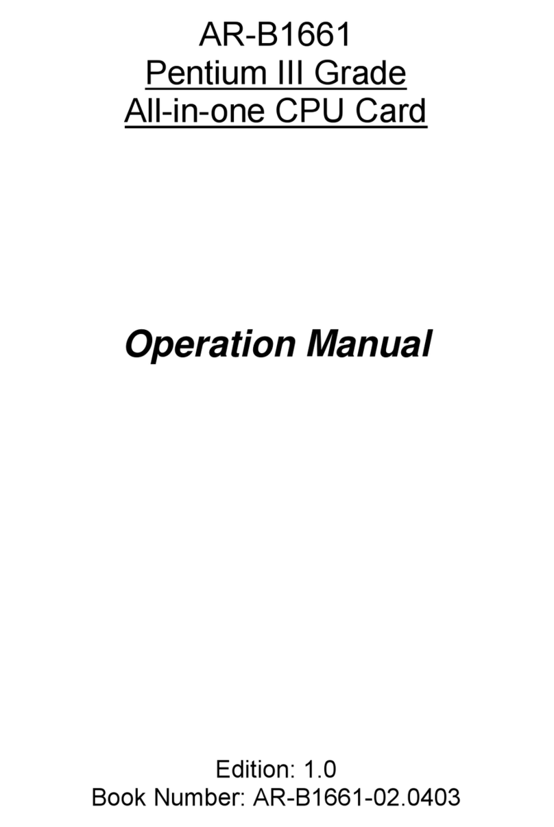 Acrosser Technology AR-B1661 User manual Acrosser Technology AR-B1661 User manual