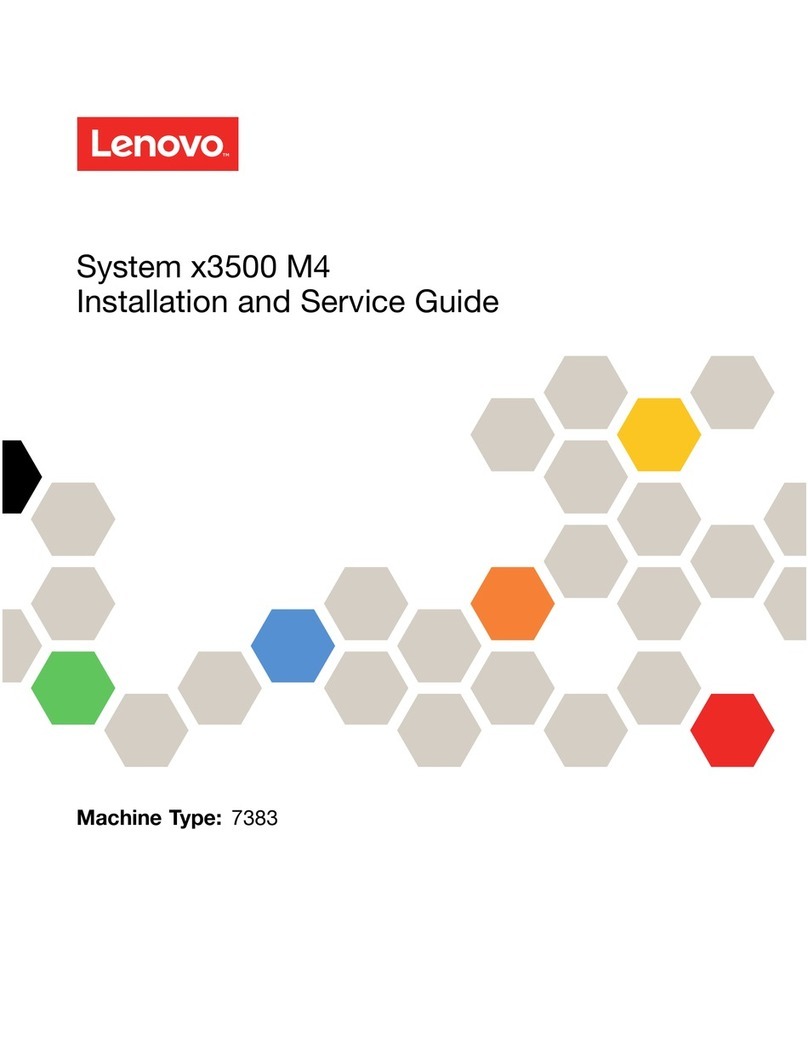 Lenovo System x3500 M4 Installation and service guide