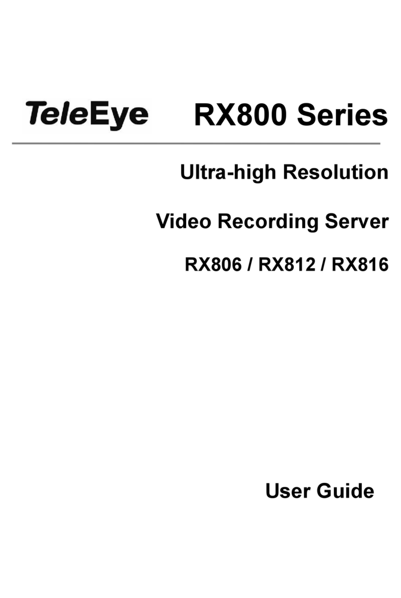 TeleEye RX806 User guide lite