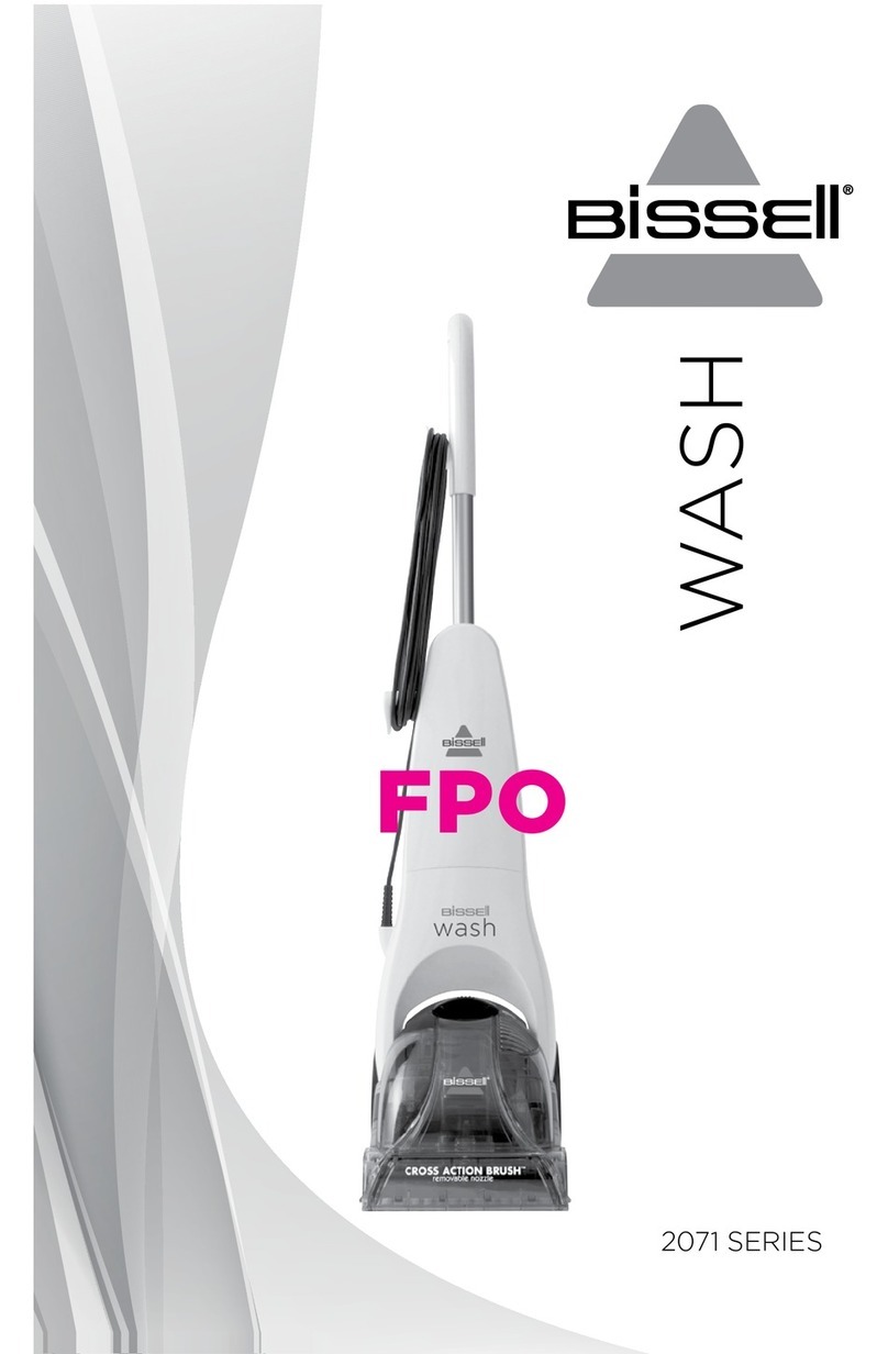 Bissell WASH 2071 SERIES User manual