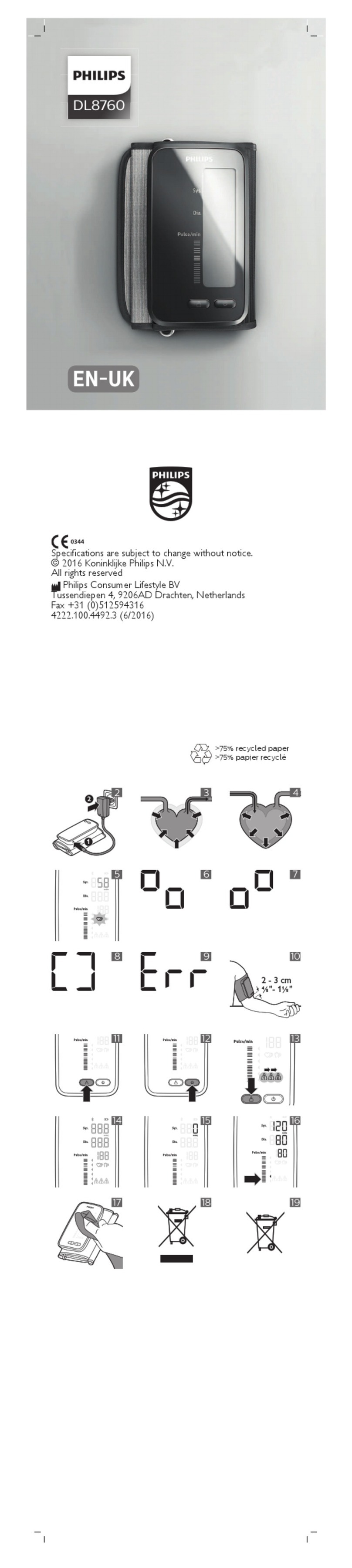 Philips DL8760 User manual